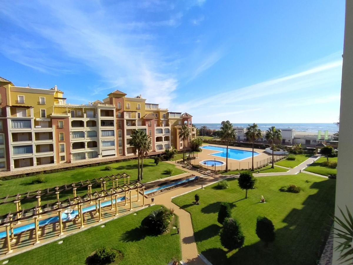 Precioso Apartamento En Primera Línea De Playa Isla Canela Exterior foto